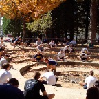 The Marines lead the workout